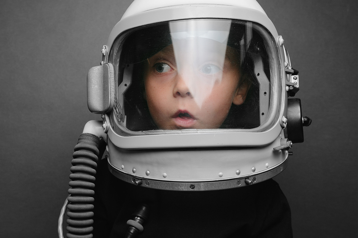 Space: the final frontier. Where no child has gone before